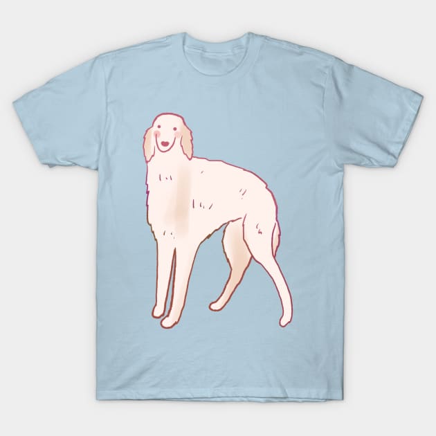 borzoi drawing T-Shirt by Mayarart